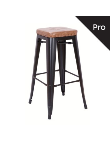 RELIX Bar Stool-Pro Metal Black...