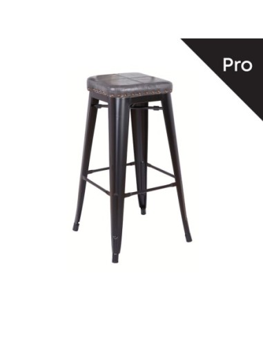 RELIX Bar Stool-Pro Metal Black...
