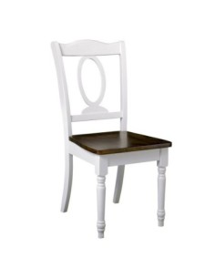 NAPOLEON Chair Walnut/White