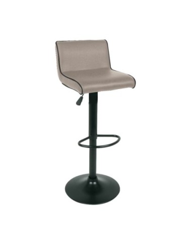 NERO Σκαμπό BAR με Πλάτη, Μέταλλο...