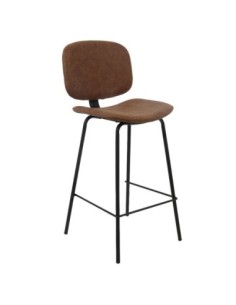 BARLEY Σκαμπό ΒAR με Πλάτη,... 2