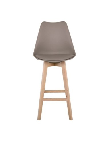 MARTIN Σκαμπό BAR Οξιά Φυσικό, PP-Pu...