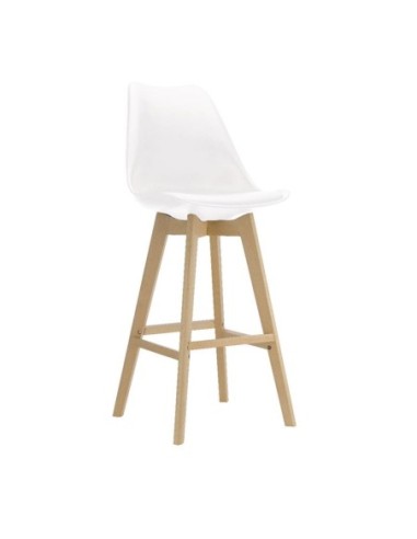 MARTIN Σκαμπό BAR Οξιά Φυσικό, PP-Pu...