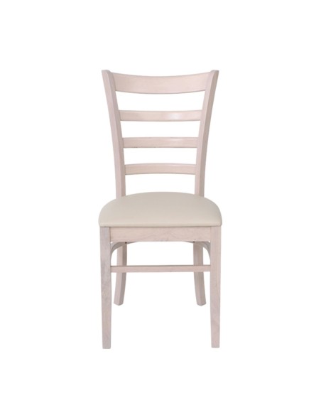 NATURALE Chair White Wash-Pu Ecru
