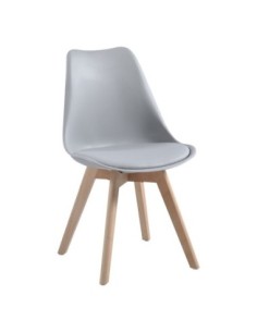 MARTIN Chair PP Grey (Metal cross) / not assembled cushion