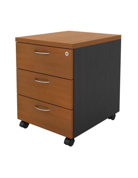 Mobile Pedestal 3-Drawers 40x48x56 DG-Cherry