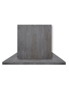 RESIN Table Top 80x80cm/30mm Cement (Indoor use)