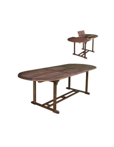 GARDEN Oval Extend.Table 120+50x80...