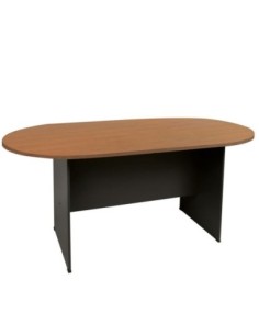 Conference-A Oval Table 240x120 DG/Cherry