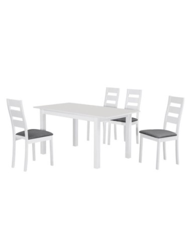 MILLER Set (Table 120+30x80+4 Chairs)...