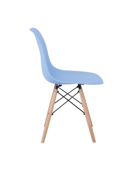 ART Wood Chair PP Light Blue