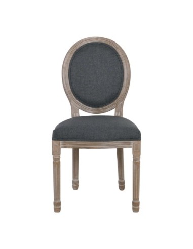 JAMESON Chair Decape-Fabric Grey