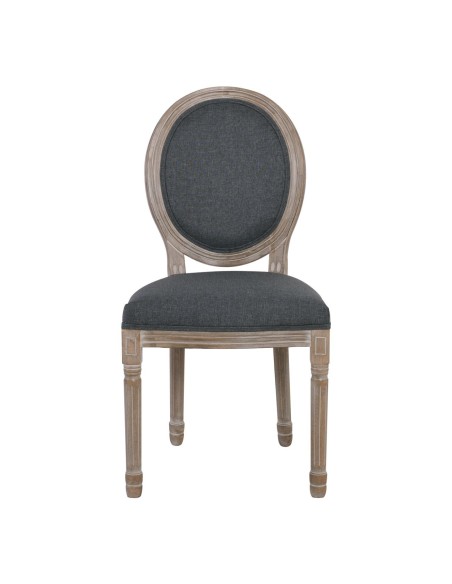 JAMESON Chair Decape-Fabric Grey