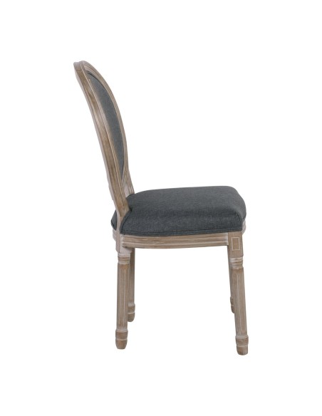 JAMESON Chair Decape-Fabric Grey