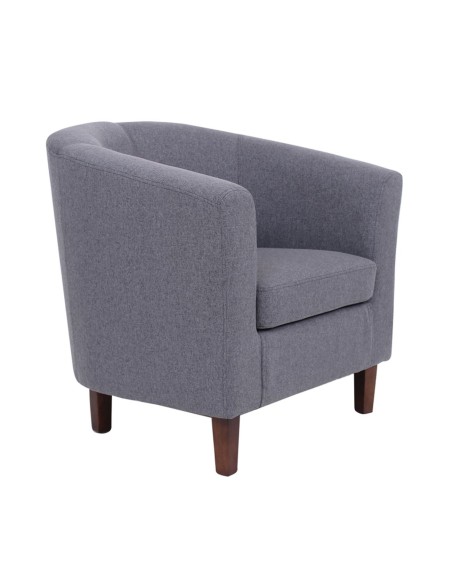 BOGA Armchair Fabric Grey