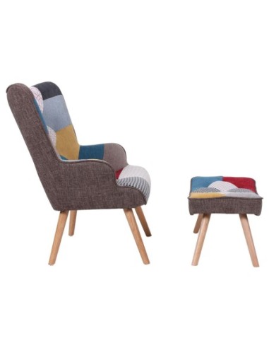 MARON Set: Πολυθρόνα Μπερζέρα +...