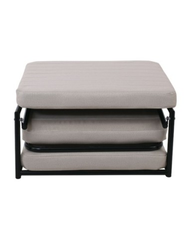 LOGAN Stool-Bed, Ecru Fabric