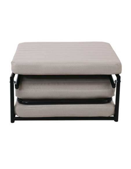 LOGAN Stool-Bed, Ecru Fabric