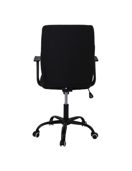 BF3900 Office Armchair Black-Black Fabric