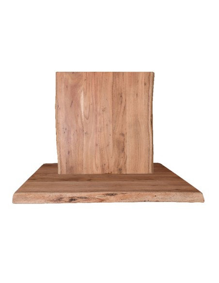 LIZARD Table Top 80x80-4cm, Acacia Natural Finish