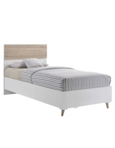 ALIDA Bed 90x200 Sonoma/White