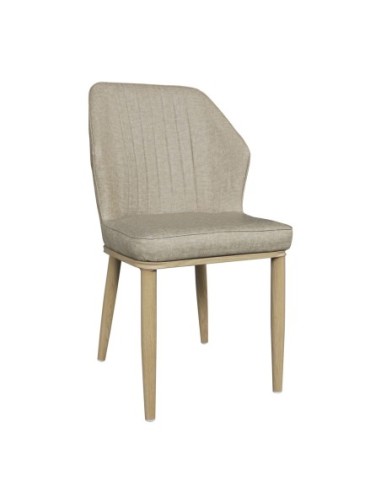 DELUX Chair Metal Natural Paint-Beige...
