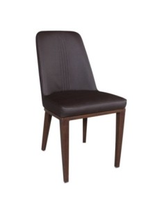 CASTER Chair Metal Walnut...