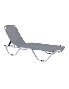 CRETA Alu Lounger, Grey...