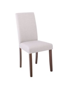 OPTIMAL Chair Walnut (Fabric Beige)