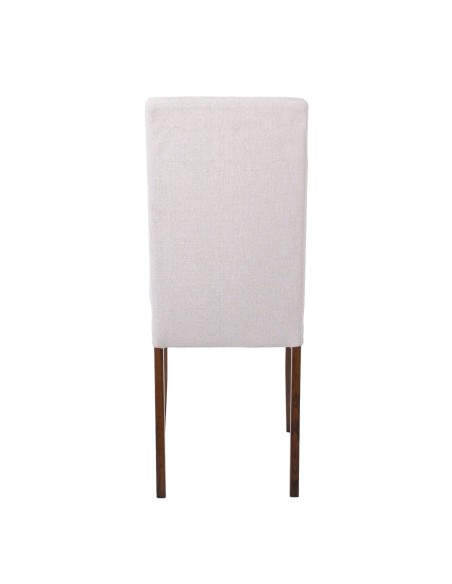 OPTIMAL Chair Walnut (Fabric Beige)