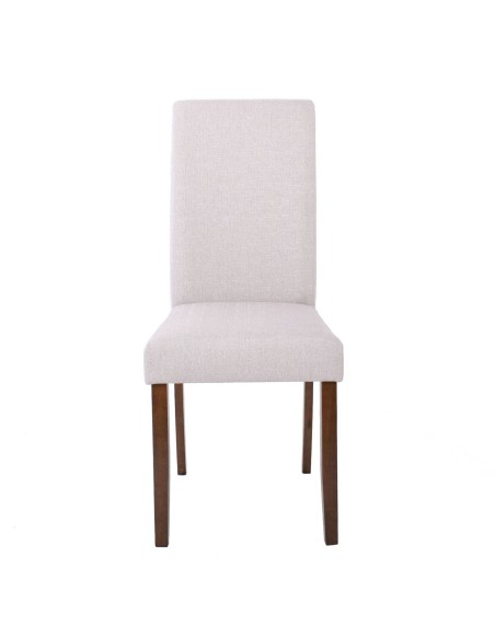OPTIMAL Chair Walnut (Fabric Beige)