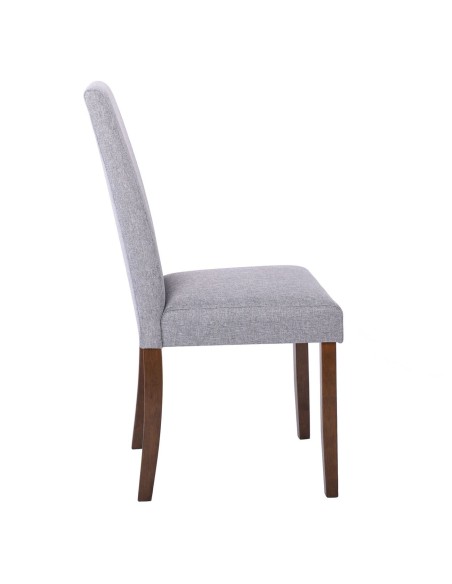 OPTIMAL Chair Walnut (Fabric Grey)
