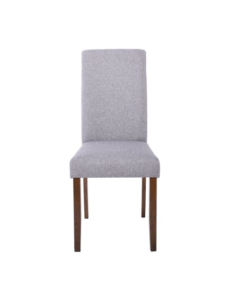 OPTIMAL Chair Walnut (Fabric Grey)