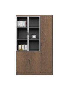 PROLINE Cabinet/Bookcase Right Wild Oak/Black