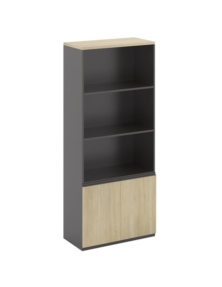 PROJECT Bookcase Sonoma-Grey
