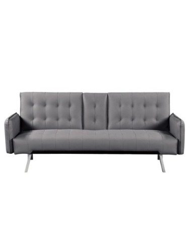 WELLS Sofabed Grey Pu