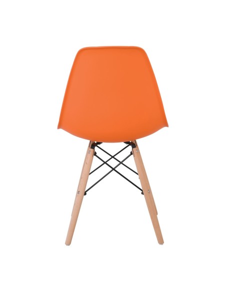 ART Wood Chair PP Orange