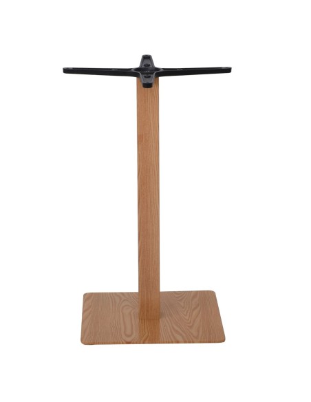 PRATO Βάση Τραπεζιού Μέταλλο Απόχρωση Ξύλο Φυσικό (11,85kg)