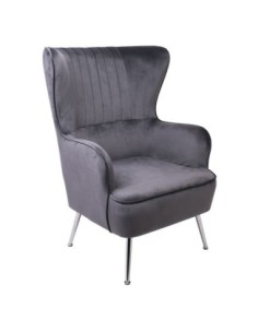 CROMA Armchair Fabric Grey...
