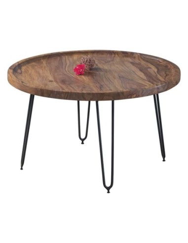 MATRI Coffee Table d.76x45 Acacia...