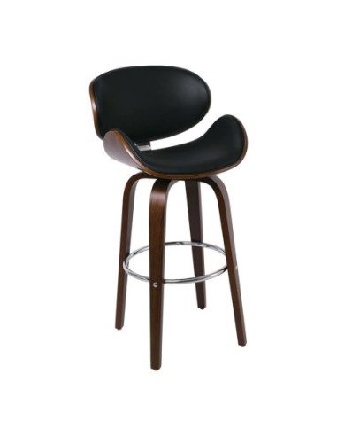 GOMEZ Σκαμπό BAR με Πλάτη, Απόχρωση...