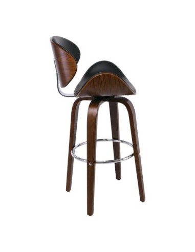 GOMEZ Σκαμπό BAR με Πλάτη, Απόχρωση...