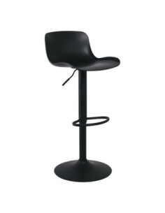 MOSS Bar Stool Metal-PP Black