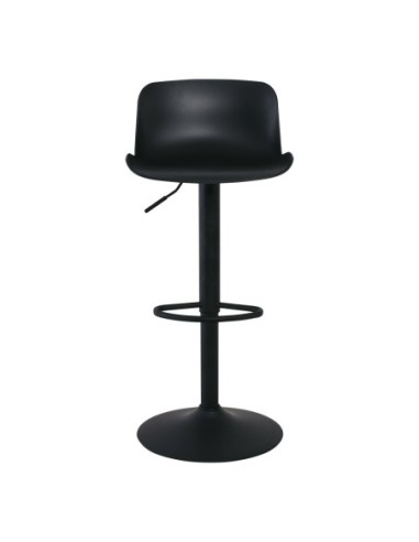 MOSS Bar Stool Metal-PP Black