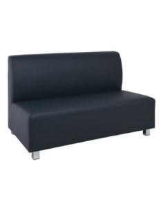 BANDY 2-Seater Sofa Grey Pu