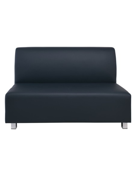 BANDY 2-Seater Sofa Grey Pu