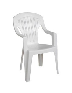 TROPEA PP Stackable Armchair White