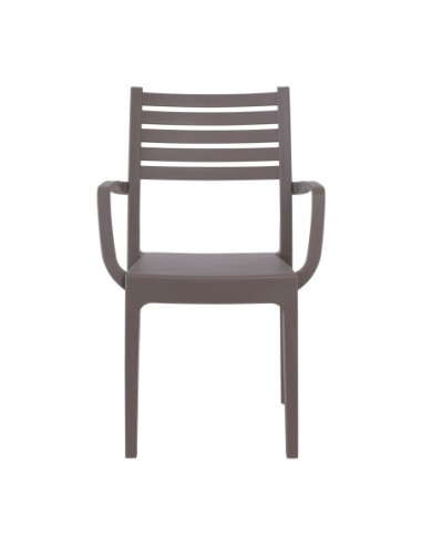 OLIMPIA Stackable Armchair PP-UV Tortora