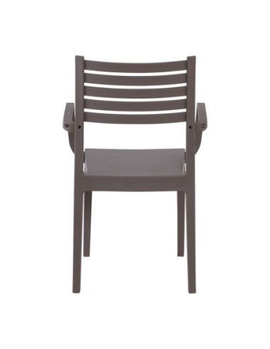 OLIMPIA Stackable Armchair PP-UV Tortora