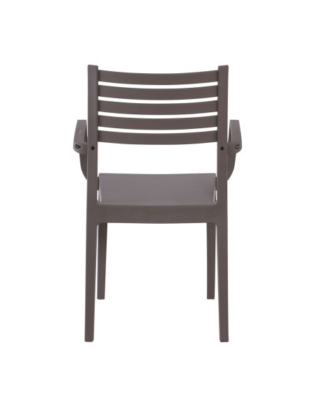 OLIMPIA Stackable Armchair PP-UV Tortora